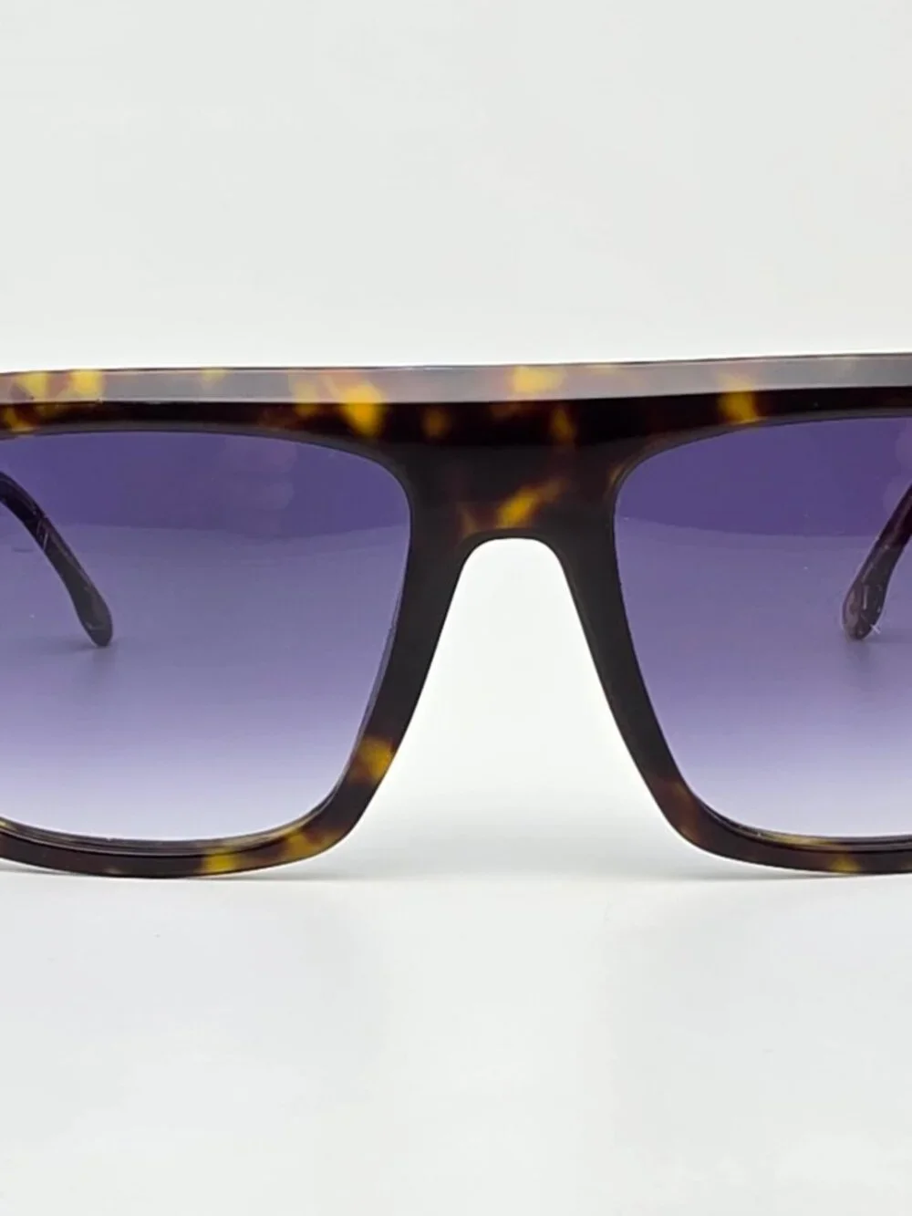 Carrera 359/S 0869K Havana Frame Blue Gradient Lens Square Sunglasses 56-19-150